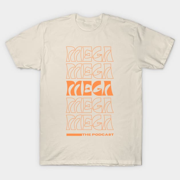 Mega Podcast Diner Retro T-Shirt by Mega